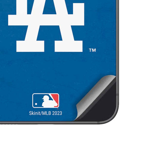 MLB Los Angeles Dodgers - Solid Distressed Galaxy A14 5G Skin